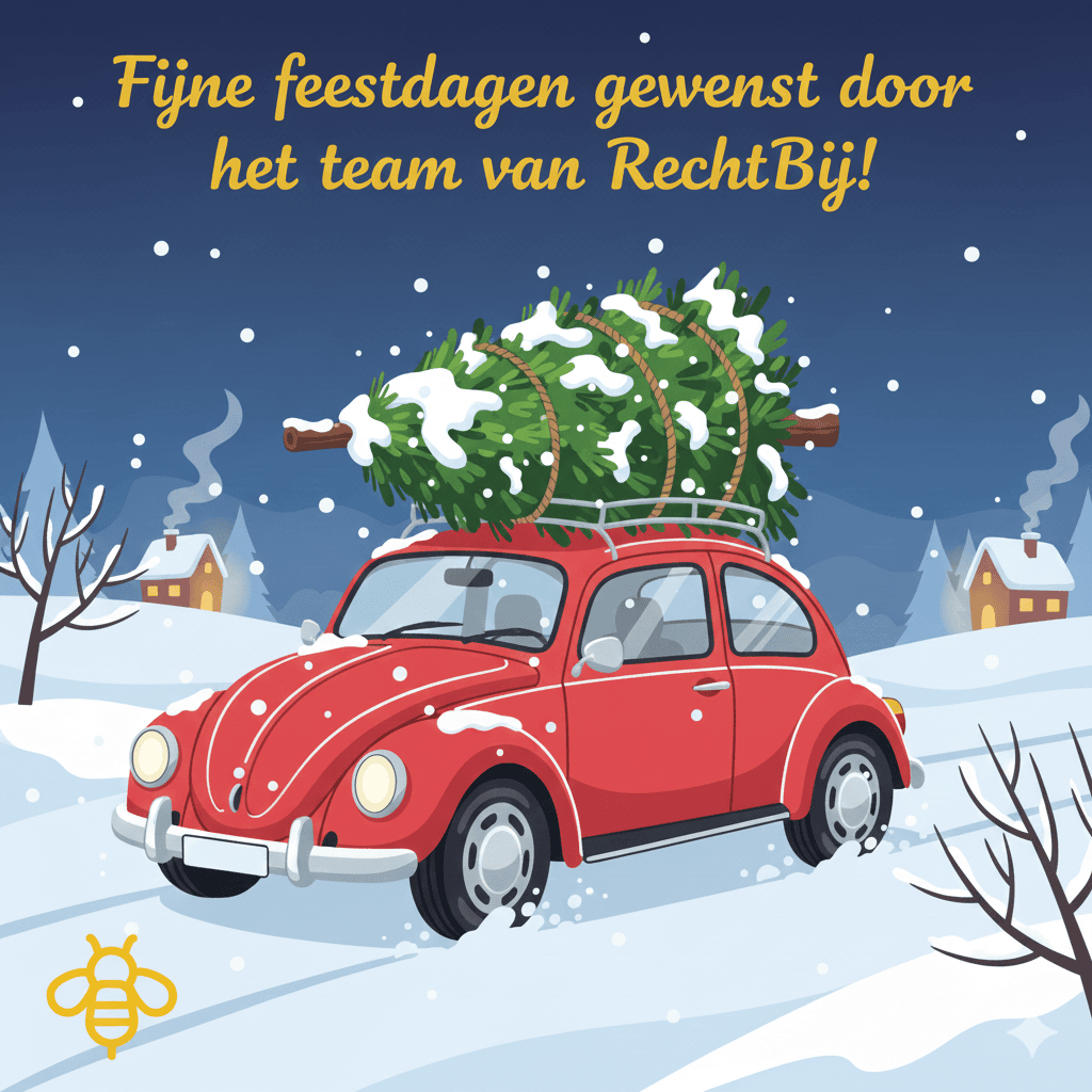 Ook rond de feestdagen is RechtBij gewoon bereikbaar. Alleen op 24 en 31 december 2025 sluiten we iets eerder: vanaf 12.00 uur.